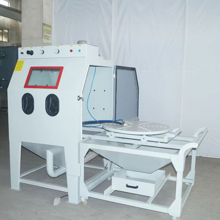 长寿喷砂机普压式和气控阀的区别