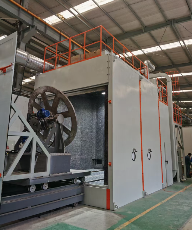 长寿喷砂机环保改造 符合行业排放标准