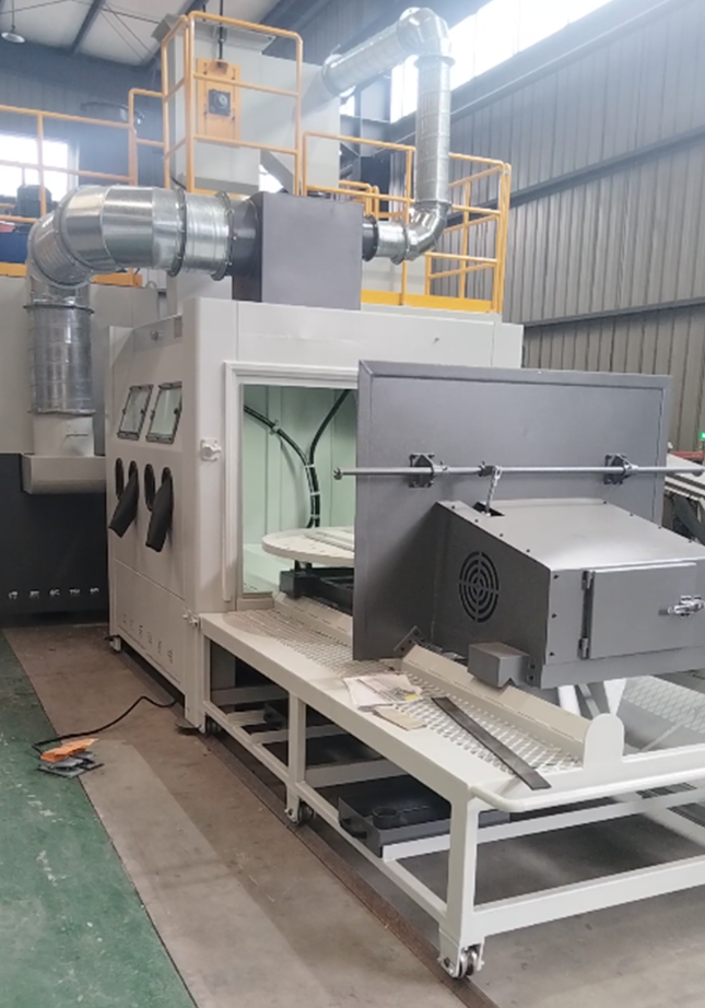 长寿手动喷砂机 vs 全自动喷砂机 性价比对比