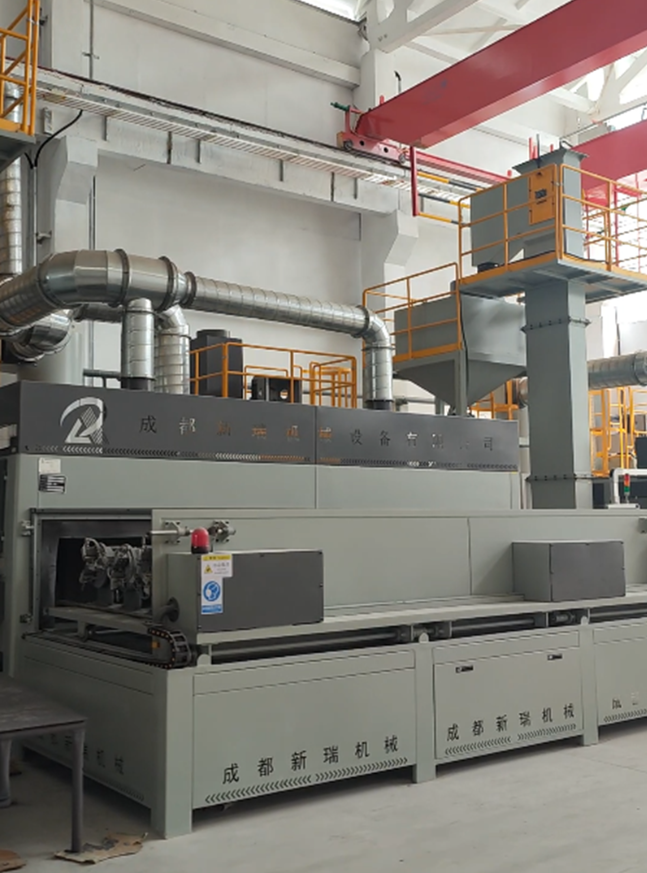 长寿批量加工中喷砂机如何保证一致性